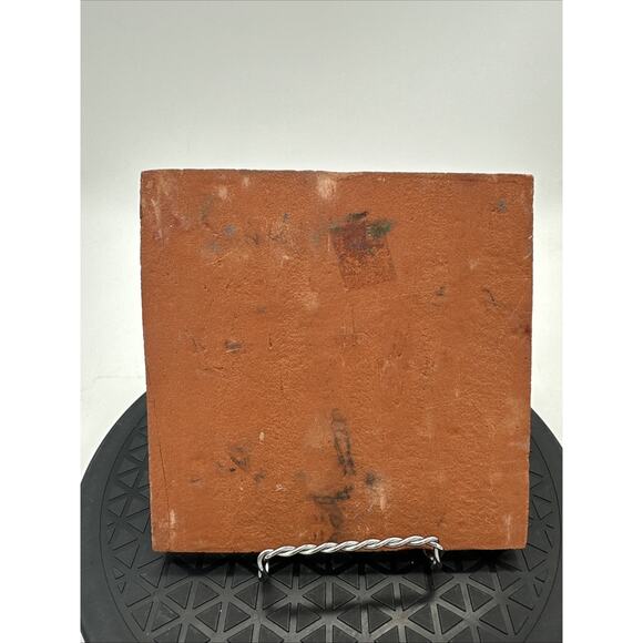 6x6 Soccer Players Day-Of-The-Dead Dia De Los Muertos Clay Tile Skeleton - Picture 4 of 4